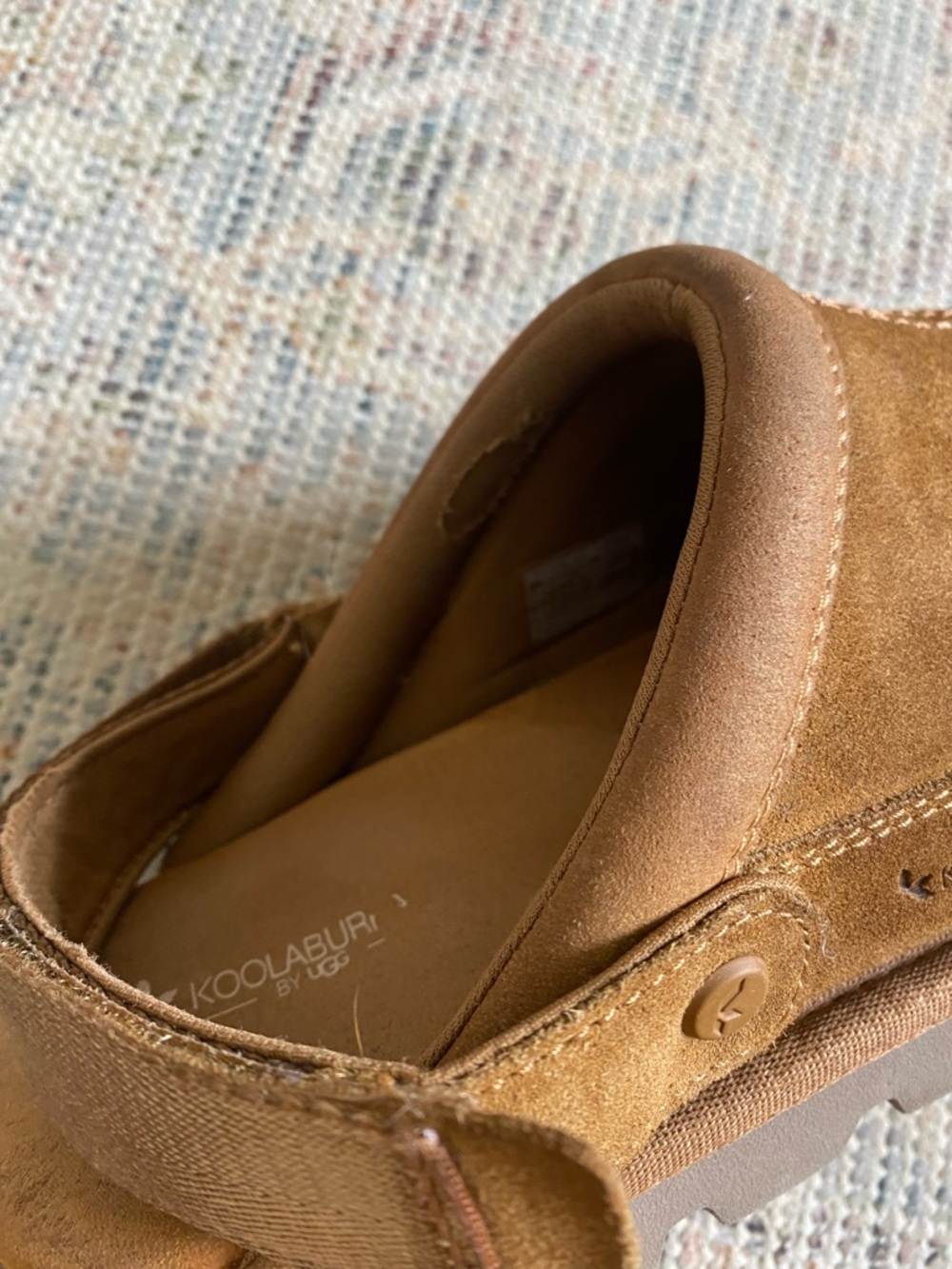 Koolaburra Tan Suede Slip-On Shoe - Picture 5 of 8